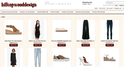Desktop Screenshot of hilltopwooddesign.com